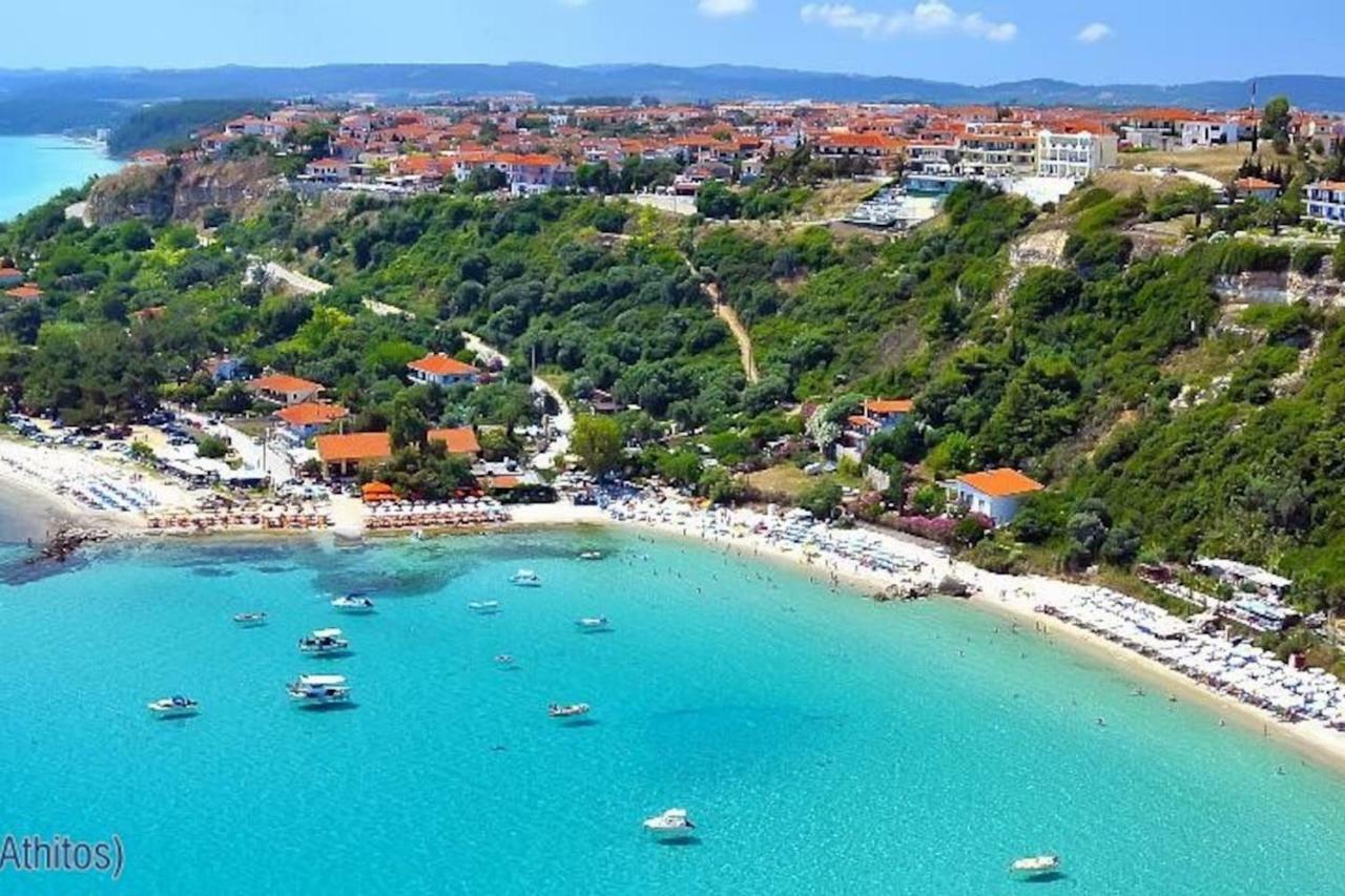 Beautiful In Traditional Halkidiki-uvc Sterilized Appartement Áfitos